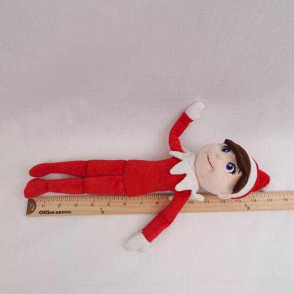 The Elf on the Shelf A Christmas Tradition Boy Doll Plush Blue Eyes 15" & Book - Picture 2 of 16